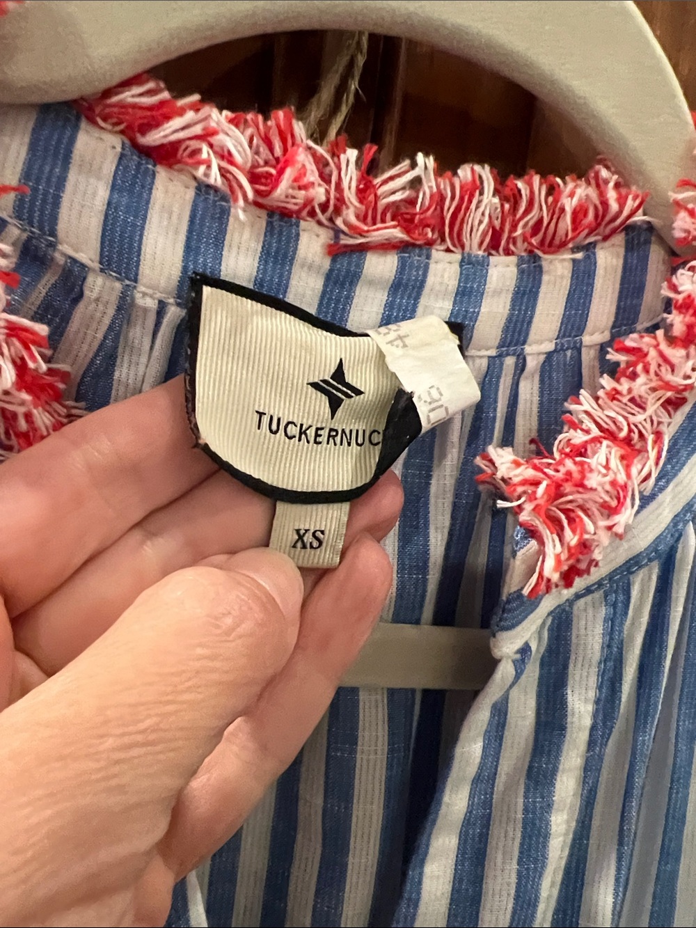 Tuckernuck Savannah Striped Crawford Dress Size XS - Picture 3 of 8